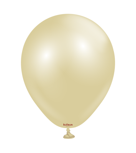 Baloane latex Kalisan 5” (13 cm) Aura Antique Gold 50/set