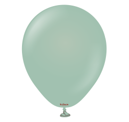 Baloane latex Kalisan 5” (13 cm) Retro Winter Green 100/set