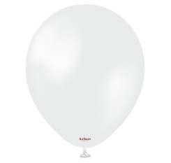Baloane latex Kalisan 11” (28 cm) Pearl White 50/set Baloane latex Kalisan 11” (28 cm) Pearl White 50/set
