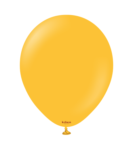 Baloane latex Kalisan 12” (30 cm) Standard Amber 100/set