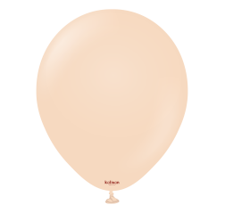 Baloane latex Kalisan 12” (30 cm) Standard Blush 100/set