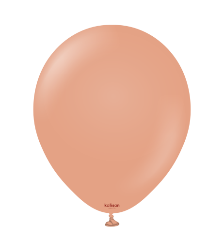 Kalisan Latex Balloons 12” (30 cm) Standard Clay Pink 100/set