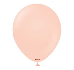 Baloane latex Kalisan 12” (30 cm) Macaron Salmon 100/set