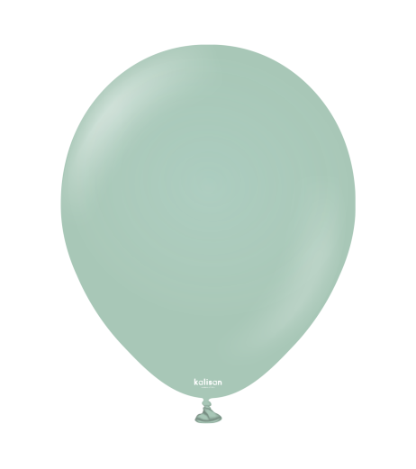 Baloane latex Kalisan 12” (30 cm) Retro Winter Green 100/set
