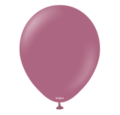 Baloane latex Kalisan 12” (30 cm) Retro Wild Berry 100/set