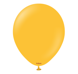 Kalisan latex balloons 18” (46 cm) Standard Amber 5/set