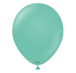 Baloane latex Kalisan 18” (46 cm) Standard Sea Green 5/set