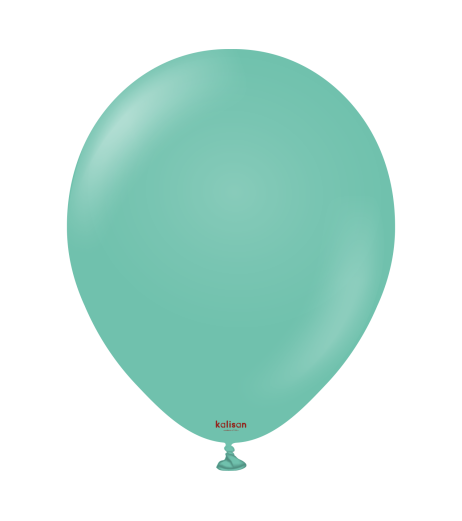 Baloane latex Kalisan 18” (46 cm) Standard Sea Green 5/set