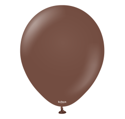 Baloane latex Kalisan 18” (46 cm) Standard Chocolate Brown 5/set