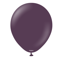 Kalisan latex balloons 18” (46 cm) Standard Plum 5/set