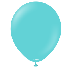 Baloane latex Kalisan 18” (46 cm) Standard Aqua 5/set Baloane latex Kalisan 18” (46 cm) Standard Aqua 5/set