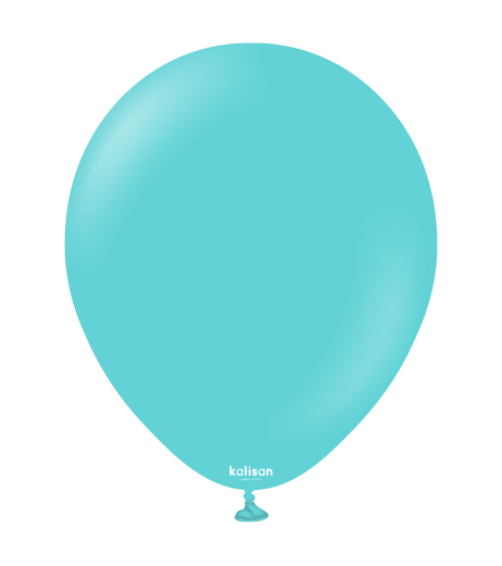 Baloane latex Kalisan 18” (46 cm) Standard Aqua 5/set