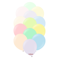 Baloane latex Kalisan 18” (46 cm) Macaron Assorted 5/set