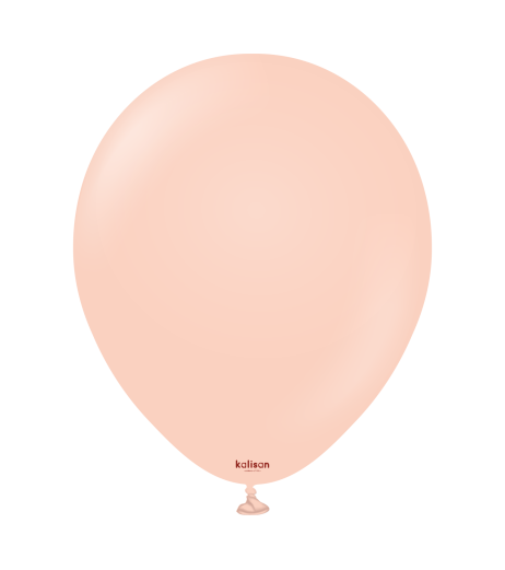 Baloane latex Kalisan 18” (46 cm) Macaron Salmon 5/set