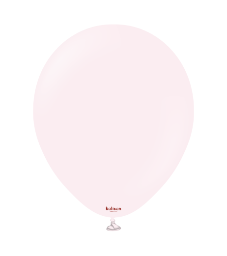 Baloane latex Kalisan 18” (46 cm) Macaron Pale Pink 5/set