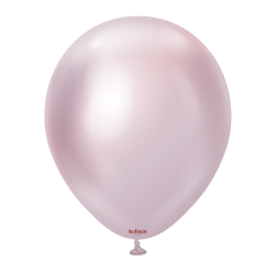 Baloane latex Kalisan 18” (46 cm) Mirror Pink Gold 5/set