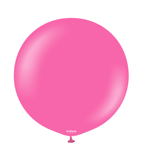 Kalisan Latex Balloons 24” (61 cm) Standard Fuchsia 2/set