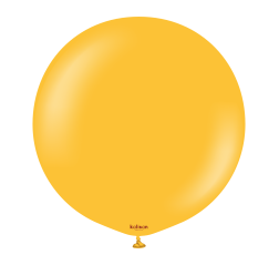 Baloane latex Kalisan 24” (61 cm) Standard Amber 2/set