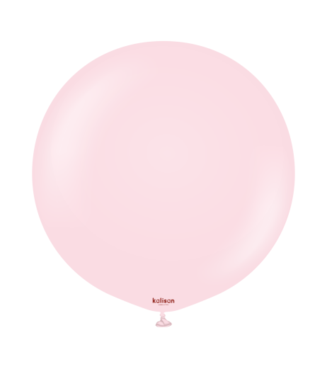 Baloane latex Kalisan 24” (61 cm) Standard Light Pink 2/set