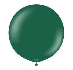 Baloane latex Kalisan 24” (61 cm) Standard Dark Green 2/set