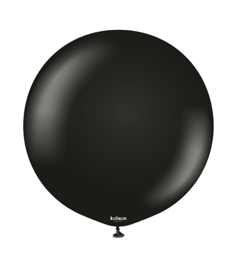 Kalisan latex balloons 24” (61 cm) Standard Black 2/set