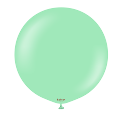 Baloane latex Kalisan 24” (61 cm) Standard Mint Green 2/set