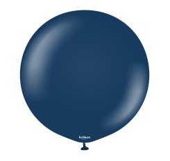 Baloane latex Kalisan 24” (61 cm) Standard Navy 2/set