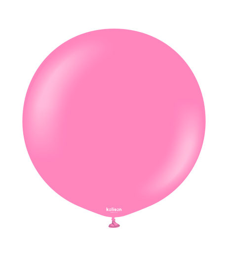 Kalisan latex balloons 24" (61 cm) Standard Queen Pink 2/set