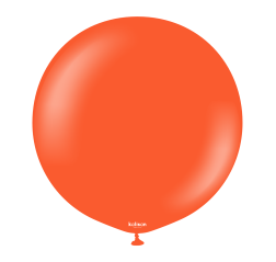Baloane latex Kalisan 24” (61 cm) Standard Flame Orange 2/set