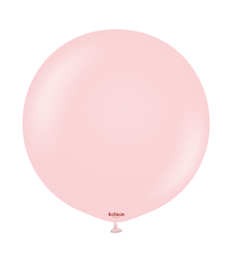 Kalisan latex balloons 24” (61 cm) Macaron Pink 2/set