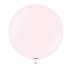 Baloane latex Kalisan 24” (61 cm) Macaron Pale Pink 2/set