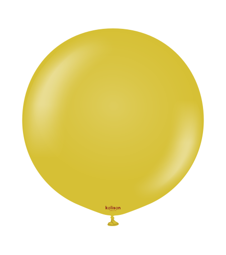 Baloane latex Kalisan 24” (61 cm) Retro Mustard 2/set Baloane latex Kalisan 24” (61 cm) Retro Mustard 2/set