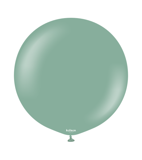 Kalisan latex balloons 24” (61 cm) Retro Sage 2/set