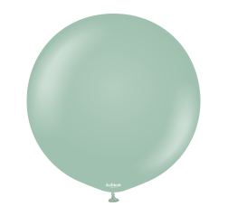 Baloane latex Kalisan 24” (61 cm) Retro Winter Green 2/set