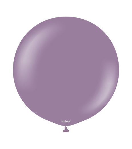 Kalisan latex balloons 24” (61 cm) Retro Lavender 2/set