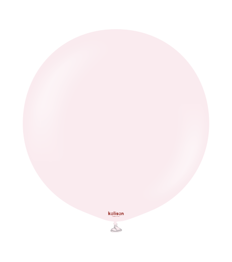 Baloane latex Kalisan 36” (91 cm) Macaron Pale Pink 2/set
