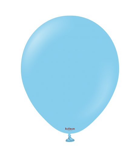 Kalisan Latex Balloons 12” (30 cm) Standard Baby Blue 100/set