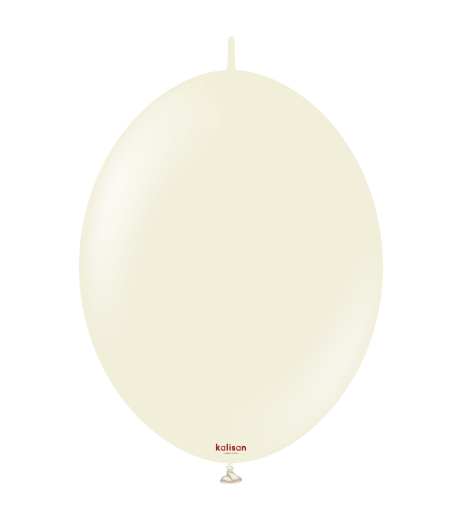 Baloane latex Kalisan K-Link 12” (30 cm) Retro White Sand 50/set Baloane latex Kalisan K-Link 12” (30 cm) Retro White Sand 50/set