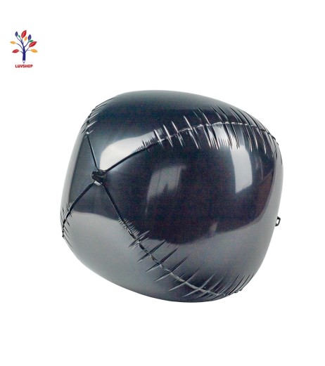 Baloane folie 4D uni negru 22 (56 cm) 5 buc/set