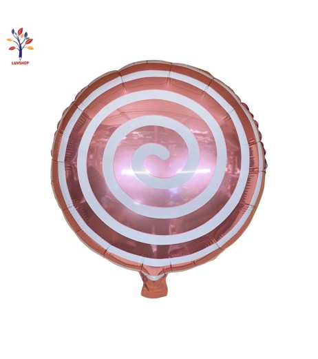 Baloane folie Acadea roz 18 (46 cm) 5/set