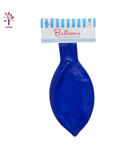 Jumbo latex balloons 36 (91 cm) dark blue