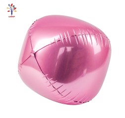 Baloane folie 4D uni roz 22