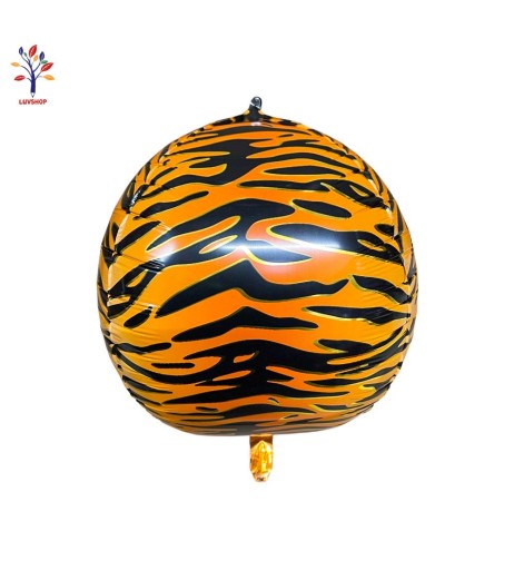 Baloane folie 4D animal-print tigru 22” (56 cm) 5/set