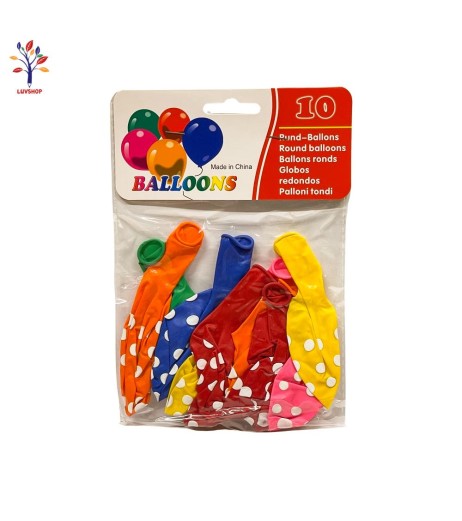 Baloane latex 10 buc/pg 12” (30 cm) buline