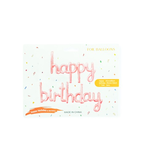 Baloane folie HB rose-gold 45*85/45*124 cm Baloane folie HB rose-gold 45*85/45*124 cm