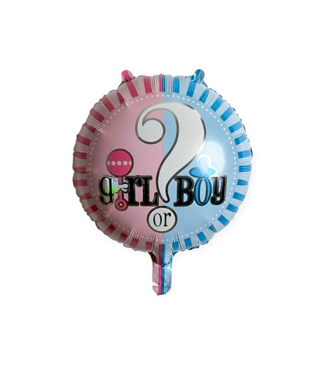 Baloane folie Girl?Boy 18” (46 cm)