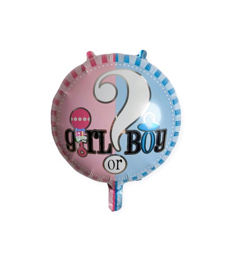 Baloane folie Girl?Boy 18” (46 cm)