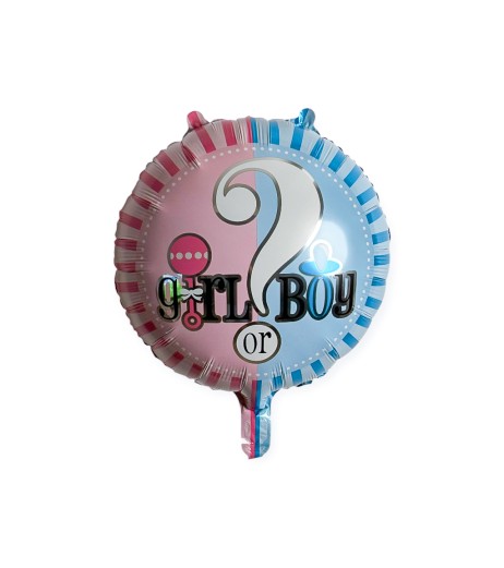 Baloane folie Girl?Boy 18” (46 cm)