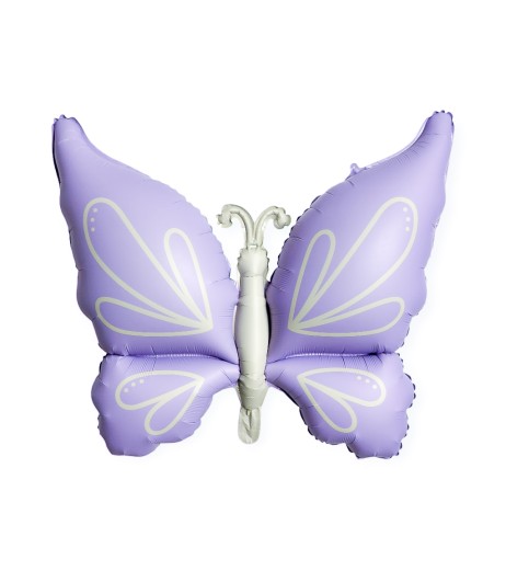 Baloane folie fluture mov-lila