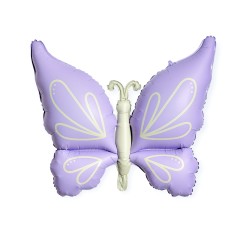Baloane folie fluture mov-lila